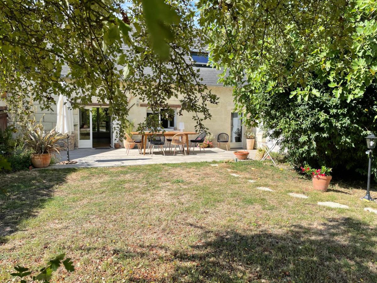 Chambres D Hotes Avec Piscine Et Spa La Foliere Saumur Villebernier Eksteriør billede