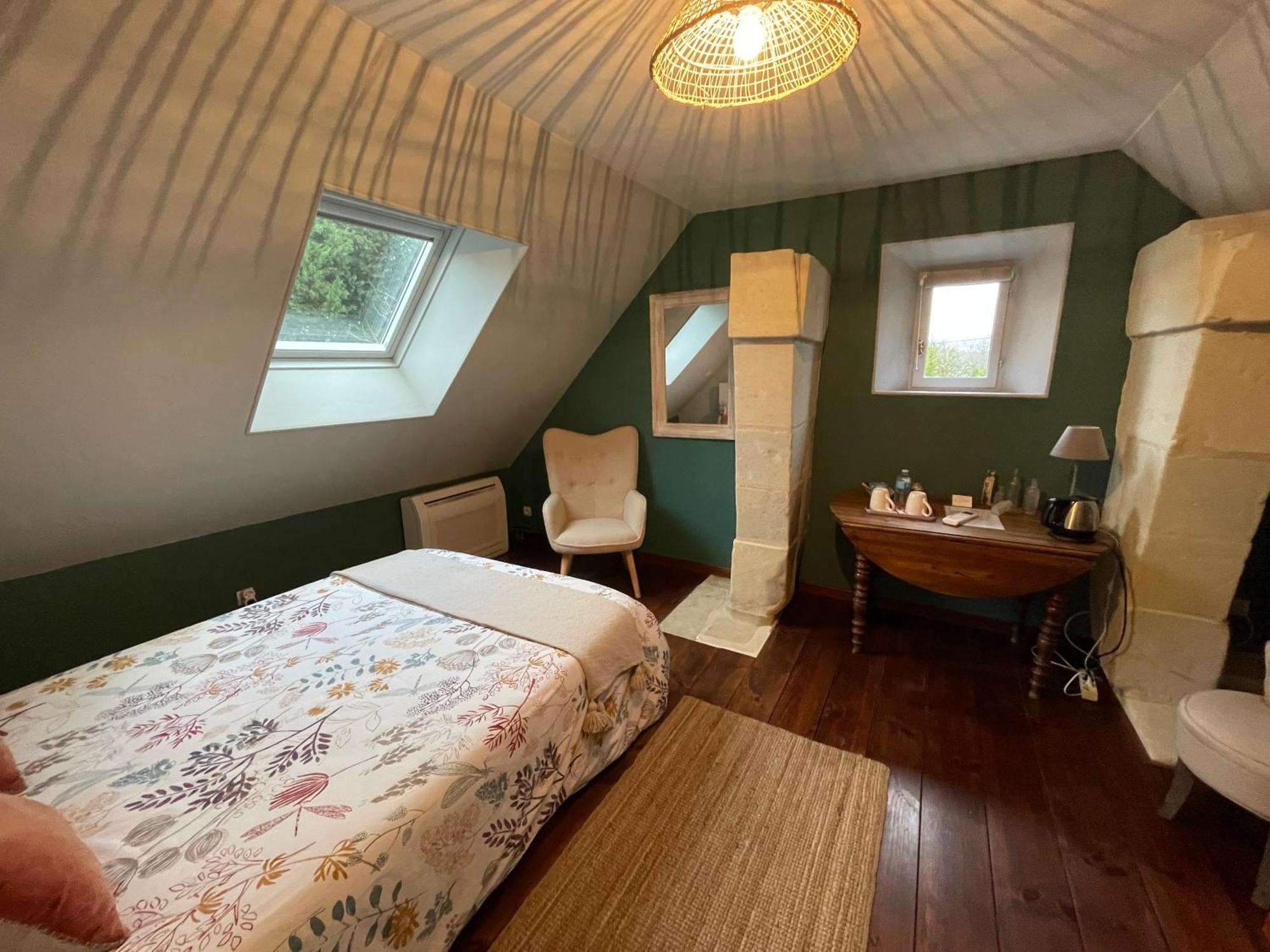 Chambres D Hotes Avec Piscine Et Spa La Foliere Saumur Villebernier Eksteriør billede