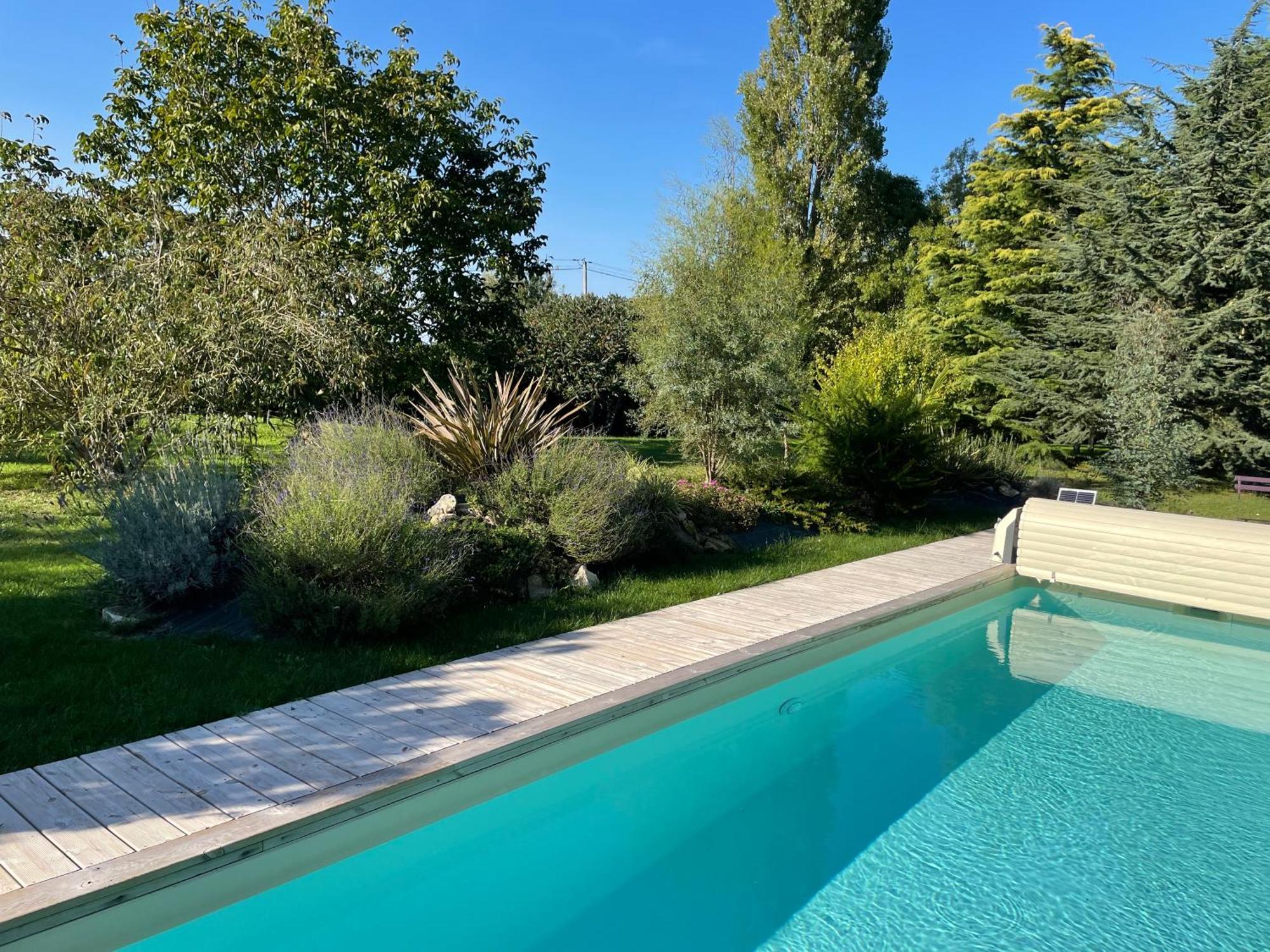 Chambres D Hotes Avec Piscine Et Spa La Foliere Saumur Villebernier Eksteriør billede