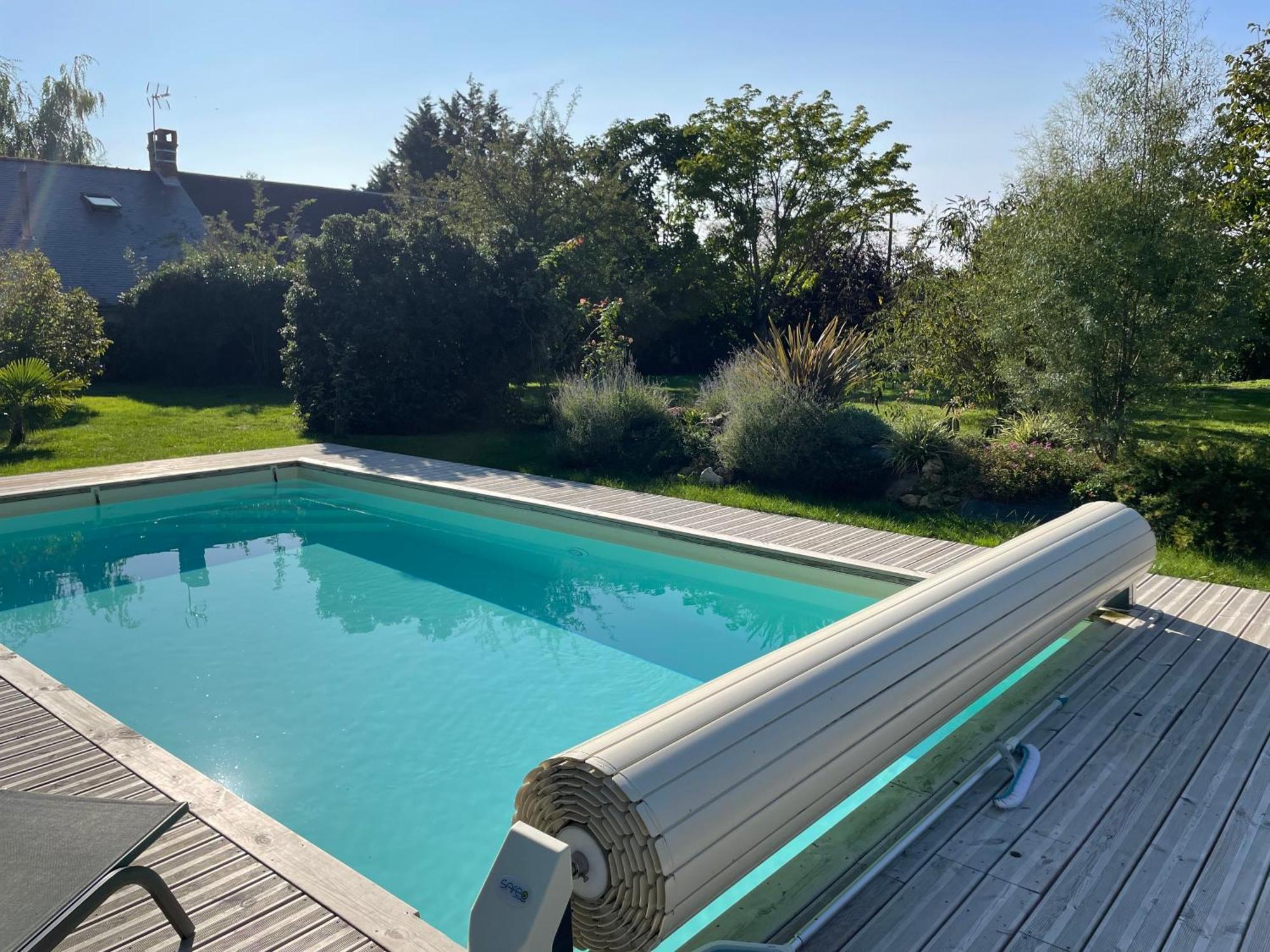 Chambres D Hotes Avec Piscine Et Spa La Foliere Saumur Villebernier Eksteriør billede