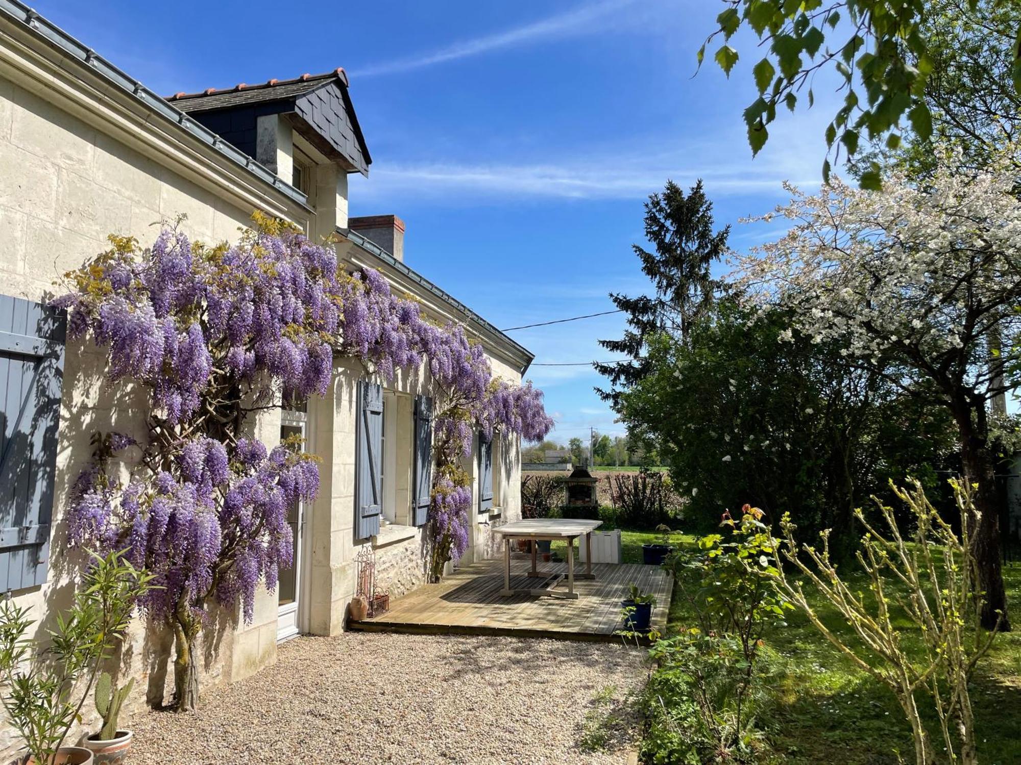 Chambres D Hotes Avec Piscine Et Spa La Foliere Saumur Villebernier Eksteriør billede